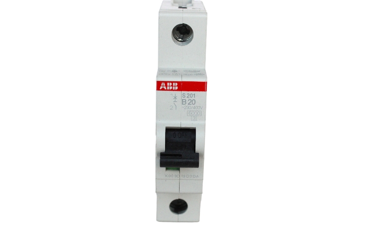 ABB S 201-B20 MINIATURE CIRCUIT BREAKER - Platinum International