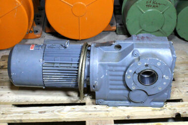 sew-KT87_T-DV112M4_BMG_HR_TF-bevel-helical-gearmotor-used