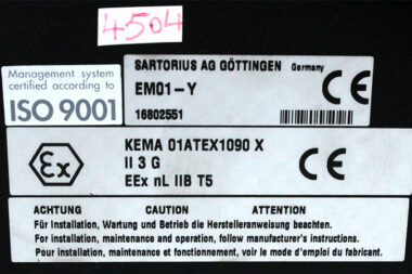 sartorius-EM01-Y-dual-speed-terminal-(used)-5