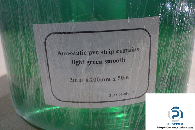 200mmx2mmx50m-anti-static-pvc-strip-curtains-light-green-ribbed-1
