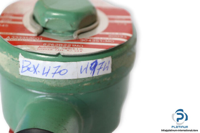 Asco-8262B221MO-solenoid-valve-(used)-2