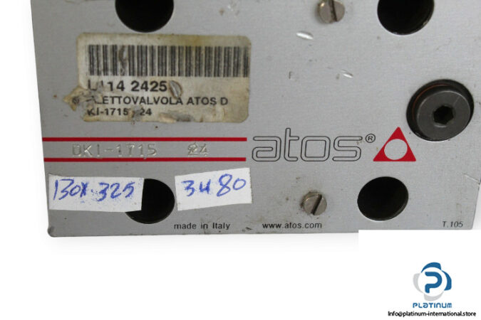 Atos-DKI-1715-24-solenoid-operated-directional-valve-(used)-2