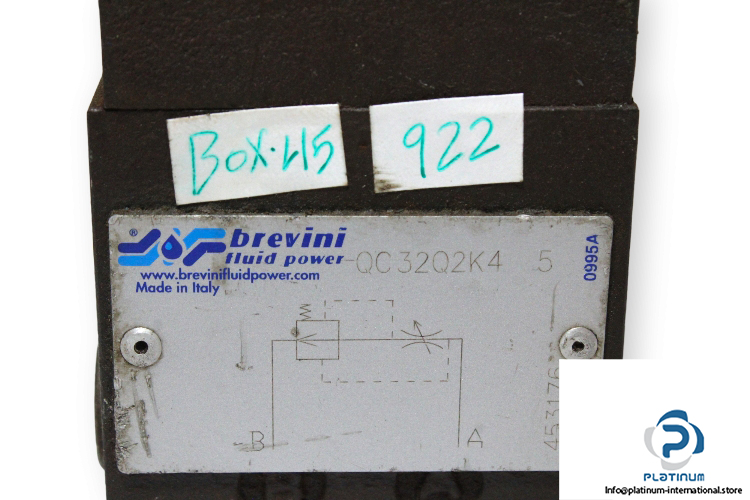 Brevine-QC32Q2K4-5-flow-control-valve-(used)-1