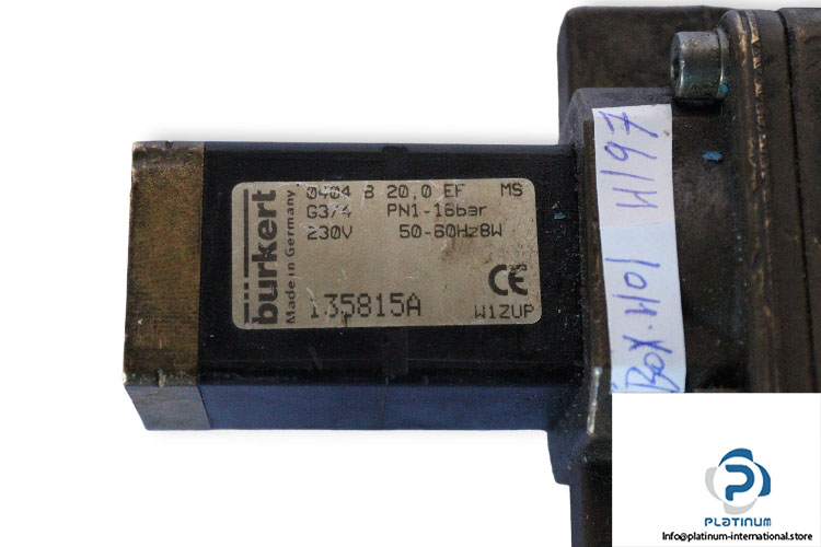 Burkert-0404-B-20.0-EF-MS-solenoid-valve-(used)-1