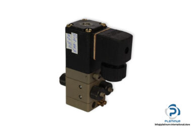 Burkert-0420-G-3.0-NBR-PA-air-solenoid-valve-24-vac-(used)