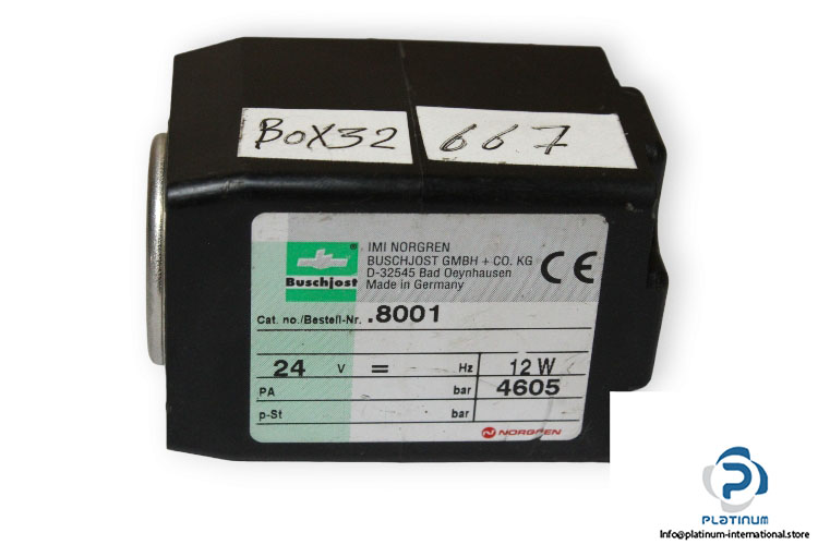 Buschjost-8001-Solenoid-Coil-(used)-1