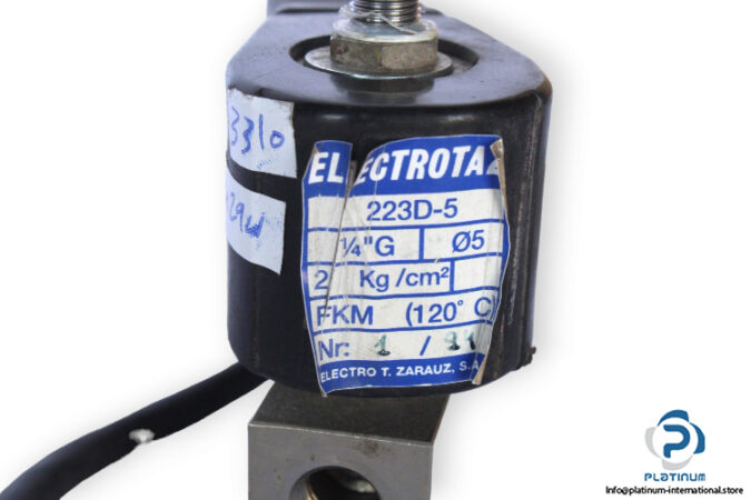 Electrotaz-223D-5-solenoid-valve-(used)-2