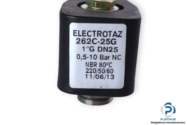Electrotaz-262A-25G-solenoid-valve-(used)-1