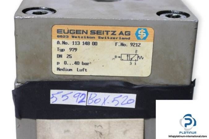 Eugen-seitz-113-148-00-pneumatic-actuated-valve-(used)-2