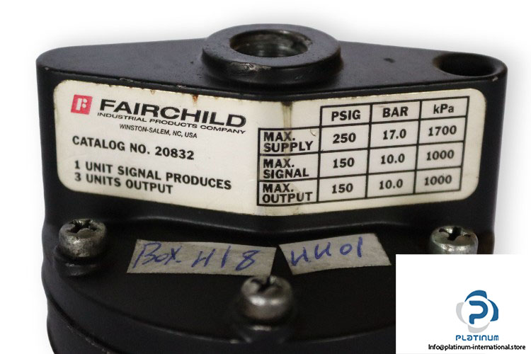 Fairchild-20832-pneumatic-precision-booster-(used)-1