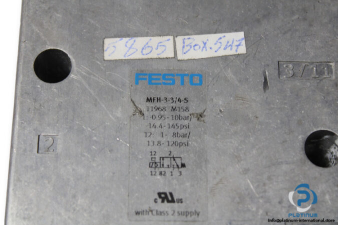 Festo-11968-air-solenoid-valve-(used)-2