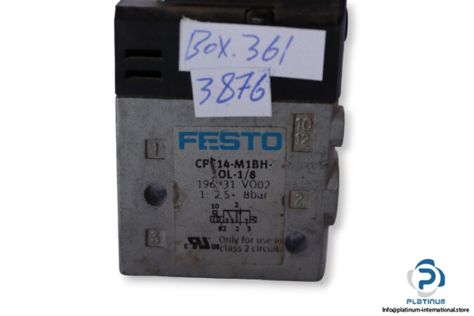 Festo-196931-single-solenoid-valve-(used)-1