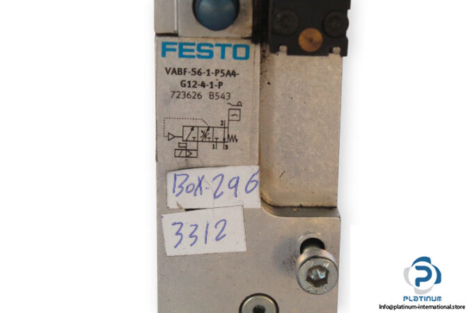 Festo-723626-soft-start-valve-without-coil-(used)-1