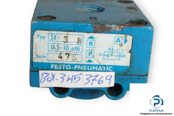 Festo-SE-38-quick-exhaust-valve-(used)-1