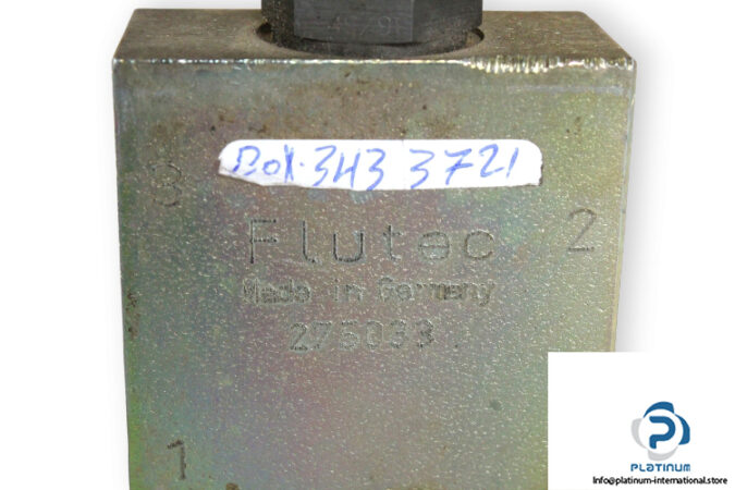 Flutec-275033-inline-connection-housing-(used)-1