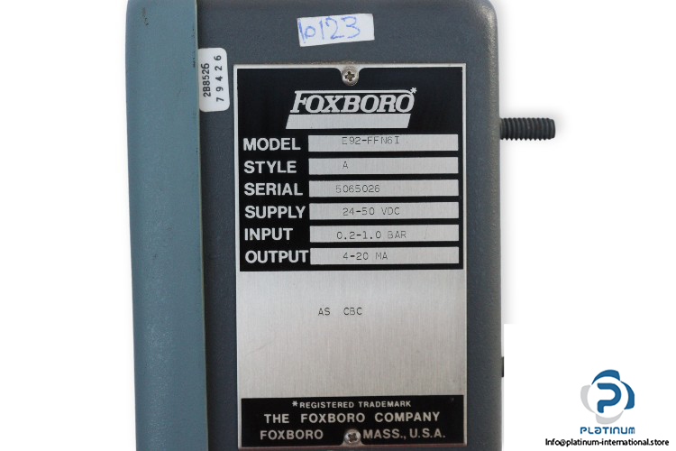 Foxboro-E92-FFN6I-current-converter-(new)-1