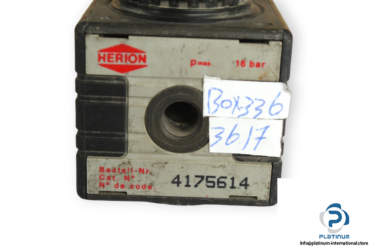 Herion-4175614-pressure-regulator-(used)-1