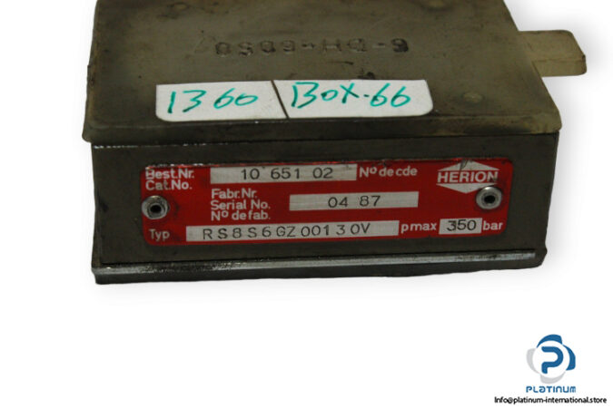 Herion-RS8S6GZ00130V-flow-control-valve-(used)-1