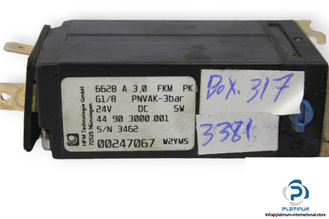 Hpm-technologie-6628-A-3.0-FKM-PK-pneumatic-valve-(used)-1