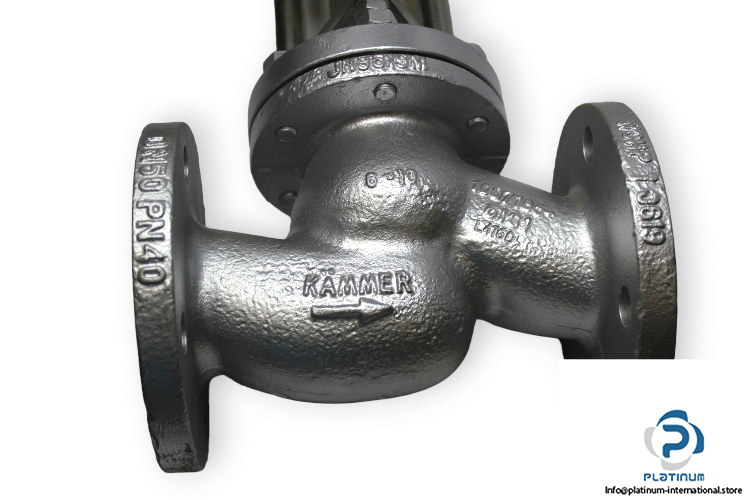 Kammer-0458-DN50-PN40-Carbon Steel control-valve-used_1
