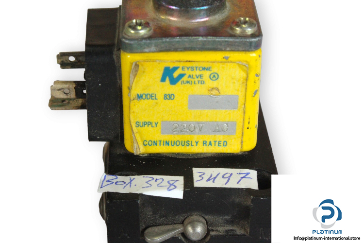 Keystone-83D-pneumatic-valve-(used)-1