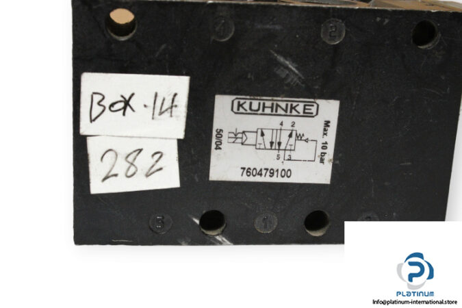 Kuhnke-760479100-single-solenoid-valve-(used)-1