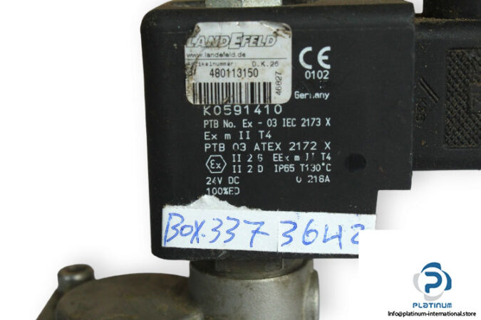 Landefeld-K0591410-solenoid-valve-(used)-1