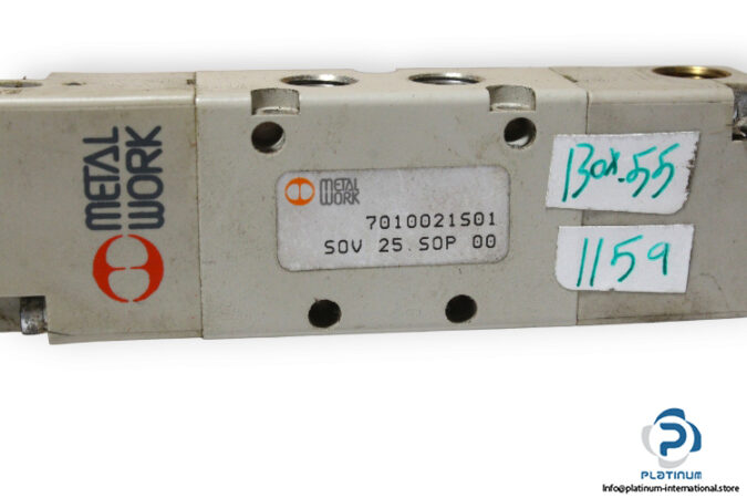 Metal-work-SOV-25-SOP-00-single-solenoid-valve-(used)-2