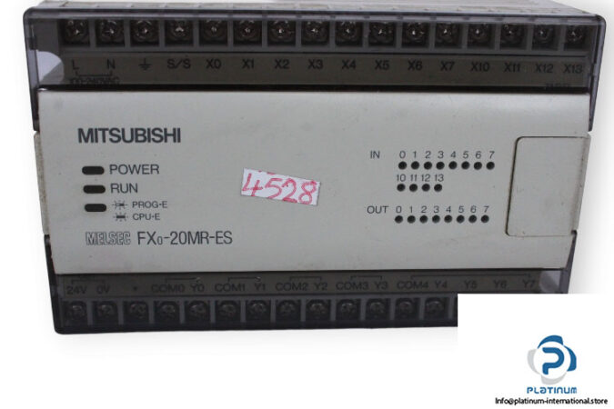 Mitsubishi-FX0-20MR-ES-programmable-controller-(used)-1