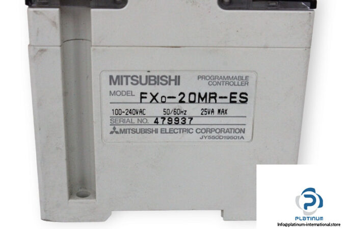 Mitsubishi-FX0-20MR-ES-programmable-controller-(used)-2