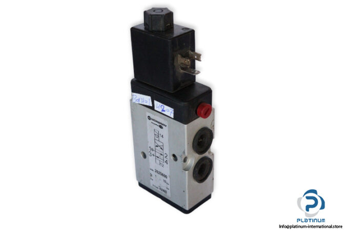 Norgren-2625600-single-solenoid-valve-with-coil-(used)