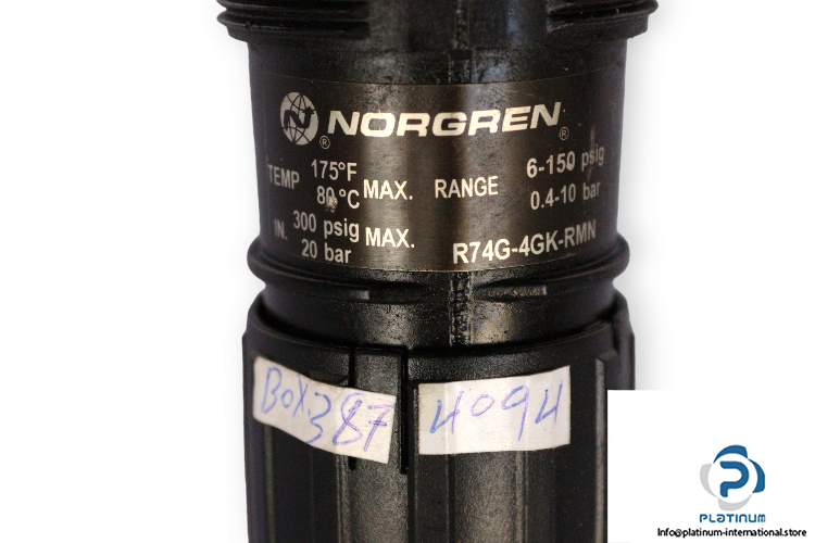 Norgren-R74G-4GK-RMN-pressure-regulator-with-lubricator-(used)-1