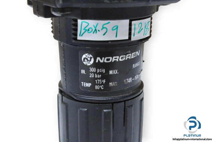 Norgren-R74R-4GK-RFN-pressure-regulator-(used)-1