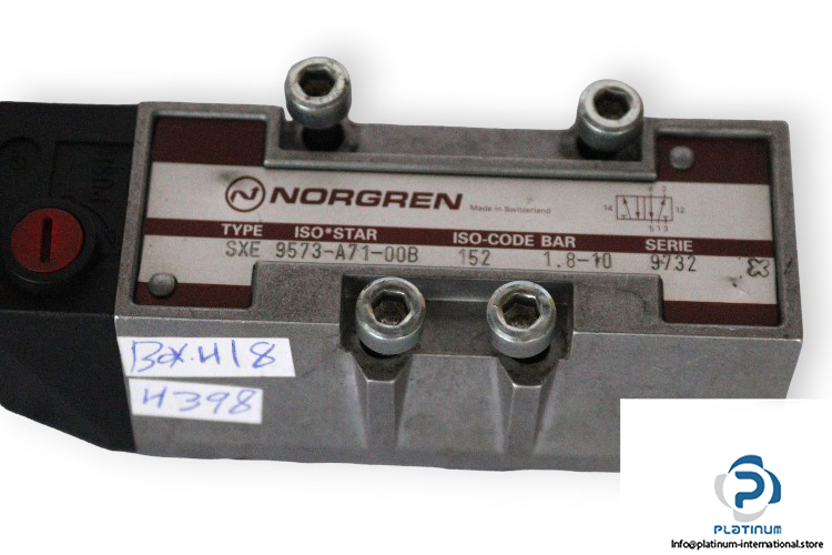 Norgren-SXE-9573-A71-00B-152-solenoid-valve-(used)-1