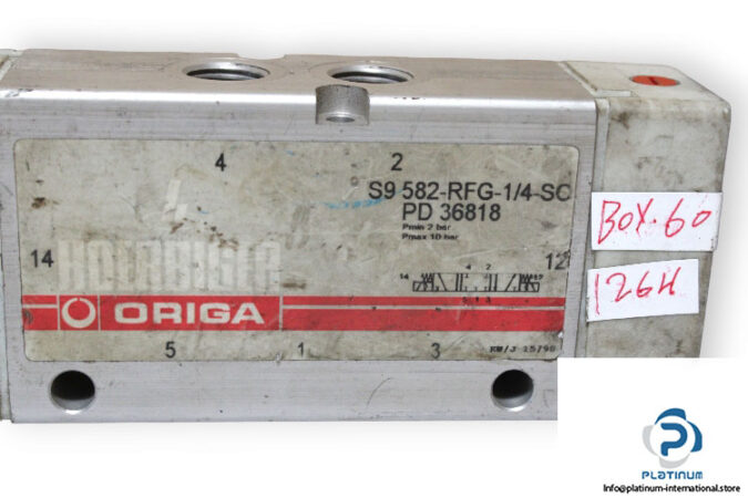 Origa-hoerbiger-S9-582-RFG-1_4-SC-double-solenoid-valve-(used)-2