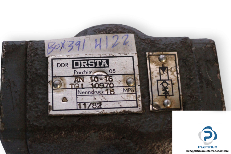 Orsta-AN-10-16-check-valve-(used)-1