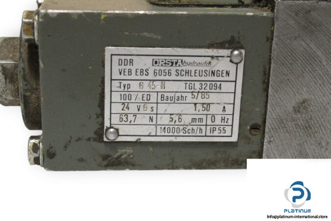 Orsta-TGL-26-223_60-solenoid-operated-directional-valve-with-solenoid-coil-(used)-1