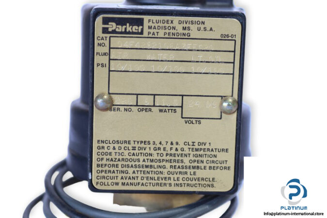 Parker-04F48S2106A3FEC80-solenoid-valve-(new)-1