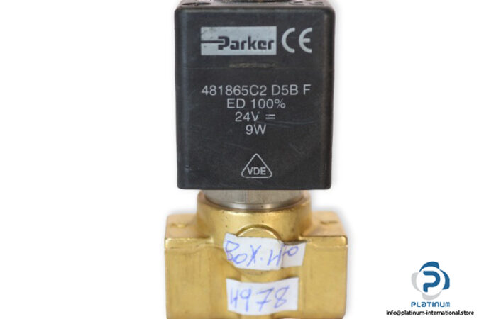 Parker-481865C2D5BF-solenoid-valve-(used)-2