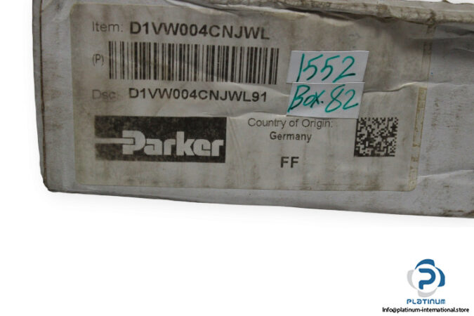 Parker-D1VW004CNJWL91-solenoid-operated-directional-valve-(new)-3