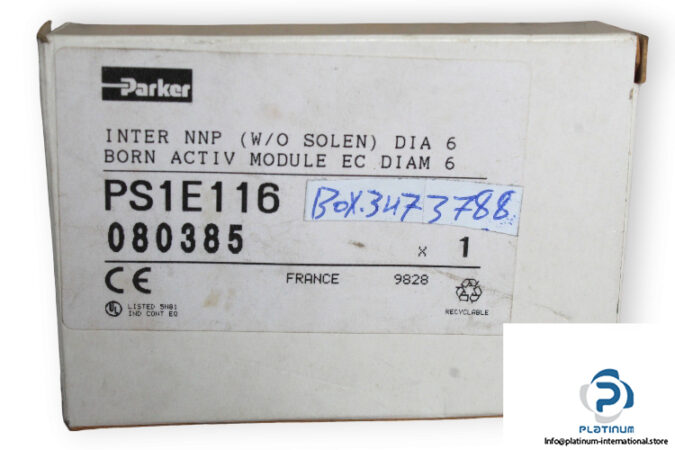 Parker-PS1E116-modular-interface-valve-(new)-2