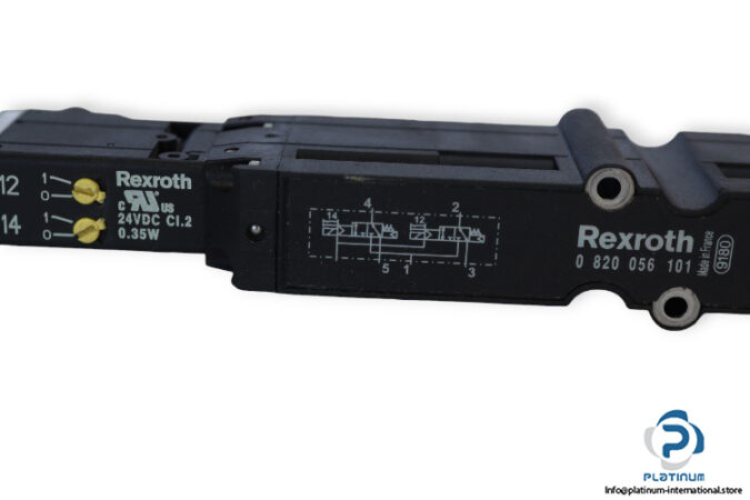 Rexroth-0-820-056-101-single-solenoid-valve-(used)-2