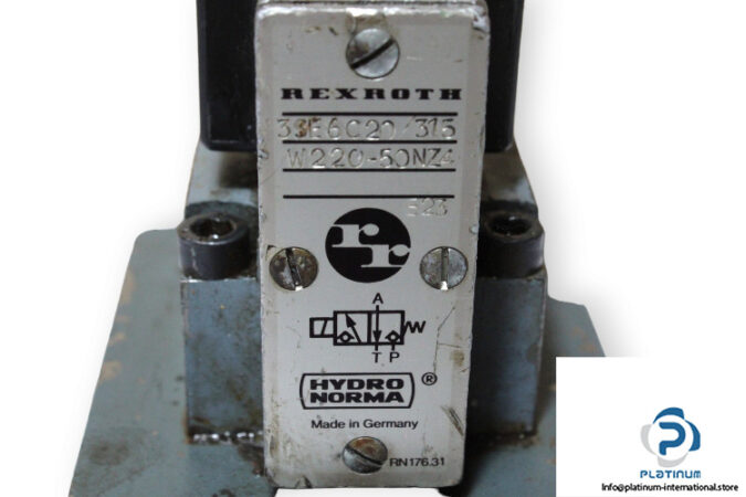 Rexroth-3SE6C20_315W220-50NZ4-directional-seat-valve-(used)-2