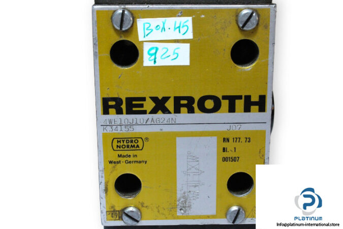 Rexroth-4WE10J10_AG24N-K34155-directional-control-valve-used-3