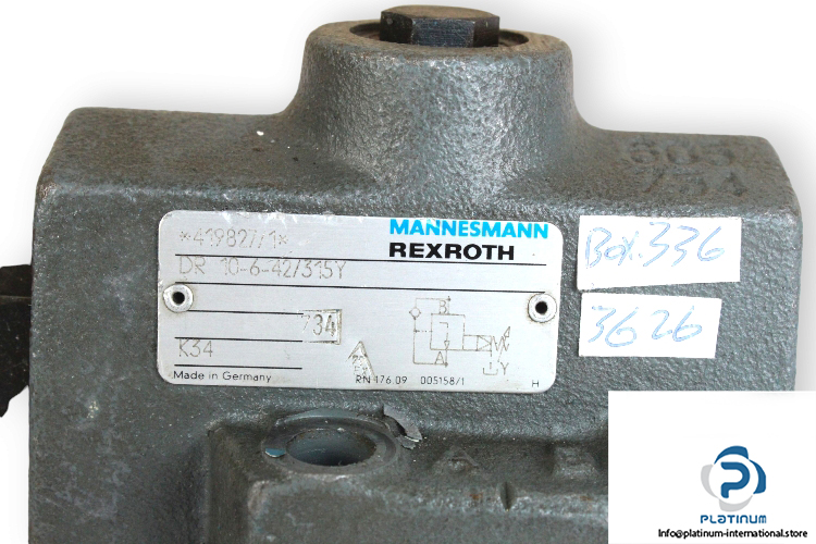 Rexroth-DR-10-6-42_315Y-pressure-reducing-valve-(used)-1