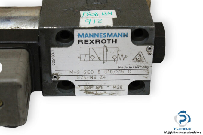 Rexroth-M-3-SED-6-U10_315-C-G24-N9-Z4-solenoid-operated-directional-valve-(used)-3
