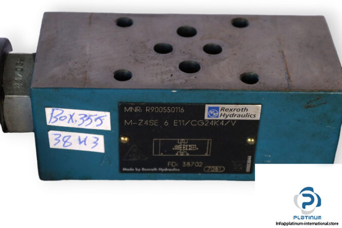 Rexroth-R900550116-sandwich-plate-(used)-2