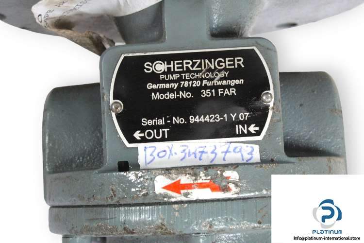 Scherzinger-351-FAR-pump-(used)-1
