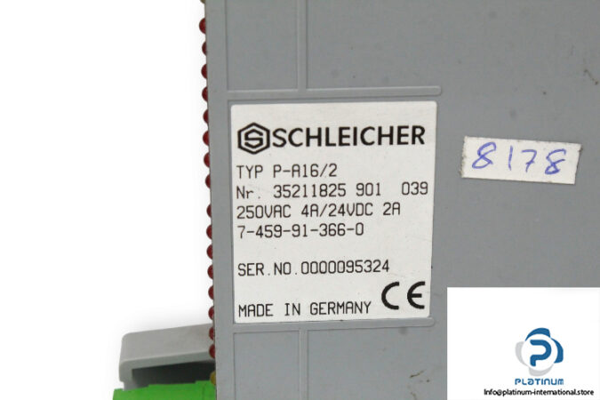 Schleicher-P-A16_2-35211825-901-039-output-module-(used)-2