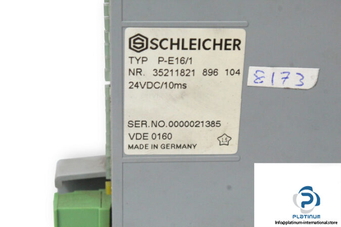 Schleicher-P-E16_1-35211821-896-104-digital-input-module-(used)-2